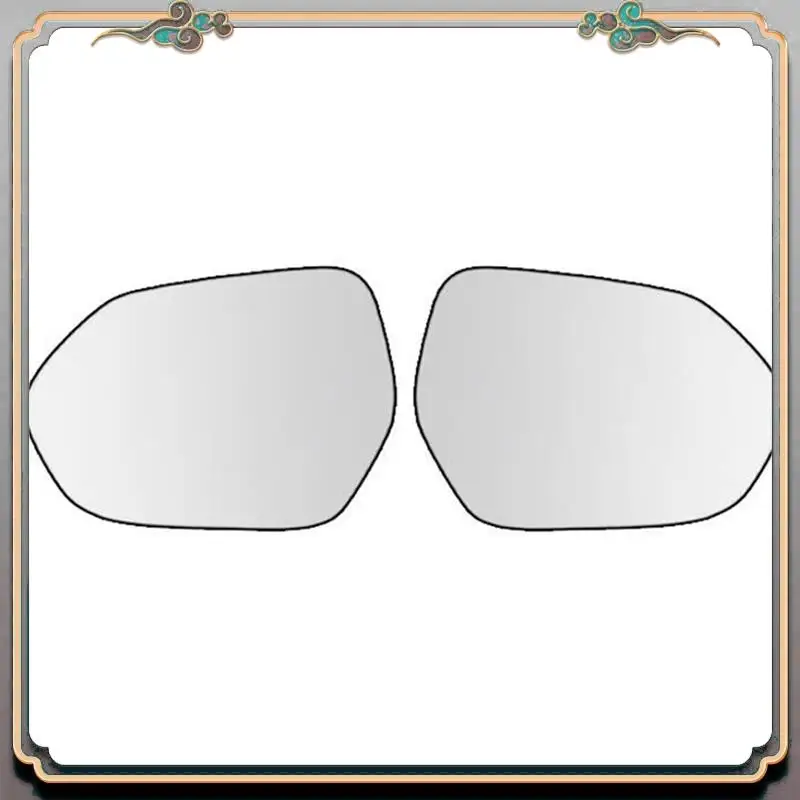 

A73Q-Car Rearview Mirror Reversing Lens With Heating Side Wide-Angle Mirror For Toyota CHR 2018-2022