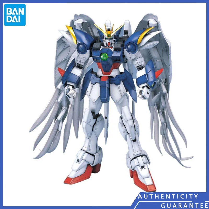 [In stock] Bandai PG 1/60 XXXG-00W0 Wing Gundam Zero EW movable oversized assembled model toys Garage Kits Festival Gifts Men