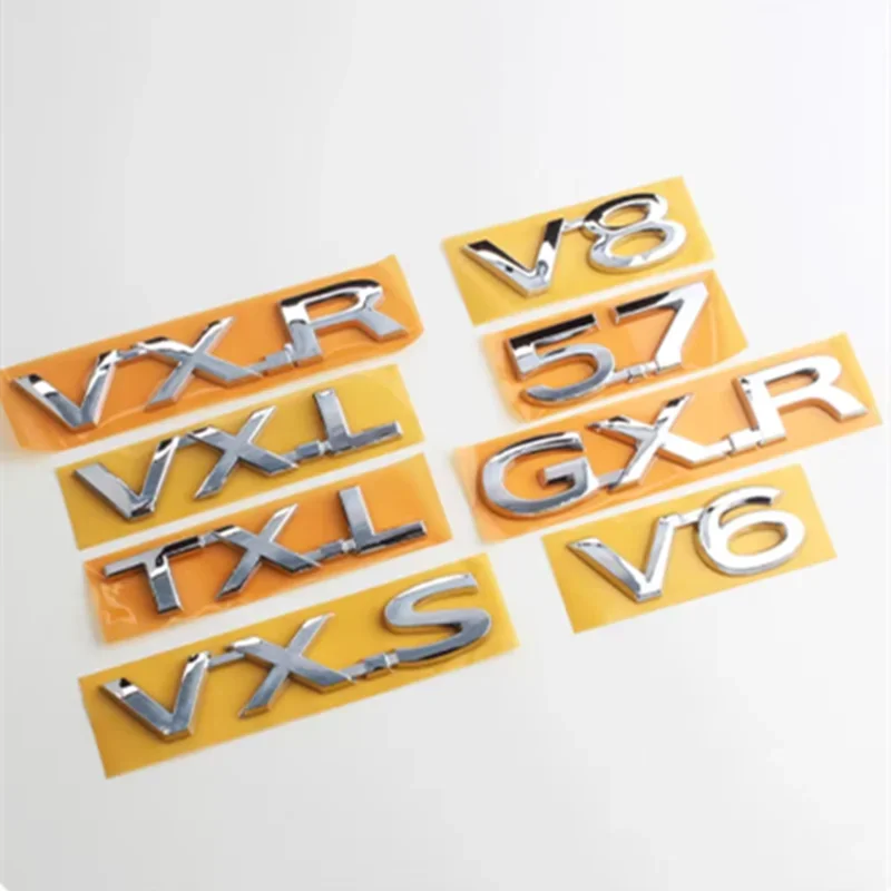 VXS TX GXRi VXRi VX ملصق سيارة لتويوتا الاستبداد TXL لاند كروزر LAND FREE VXR GXR Prado VXL V8V6 5.7 ملصق التحديث الخلفي #2