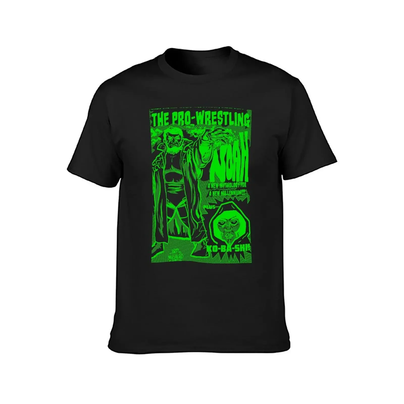 NOAH KRACKLE COVER (GRN) T-Shirt anime clothes man clothes graphic t shirt vintage men clothes