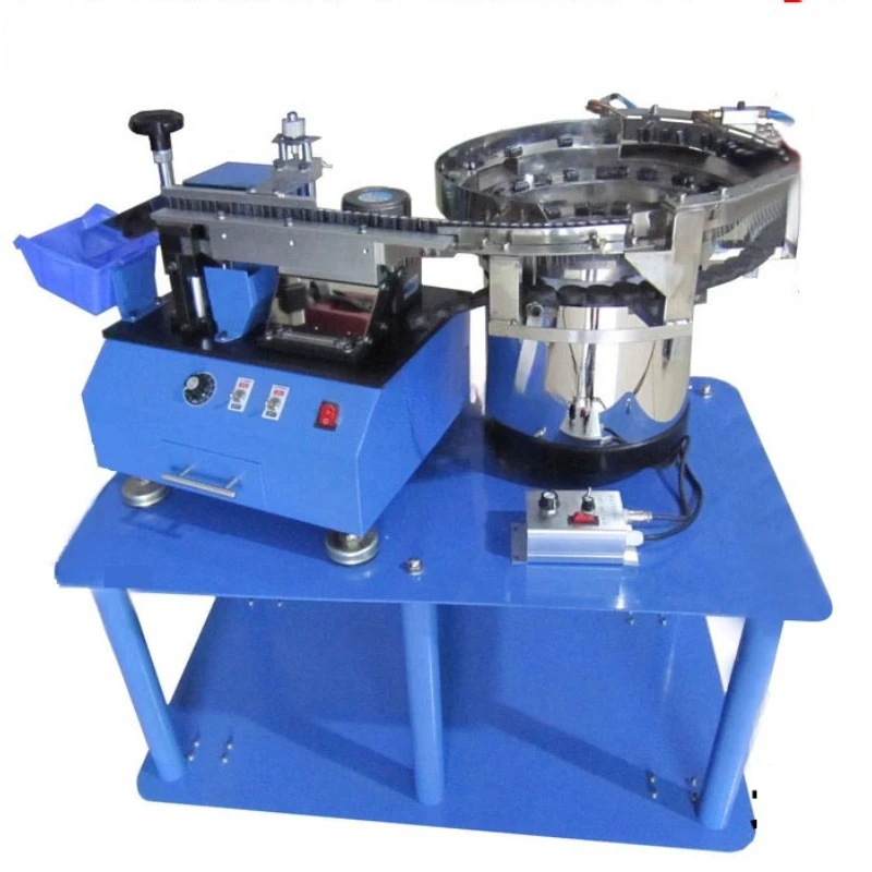 

Automatic bulk capacitor foot shearing machine, blade triode forming machine