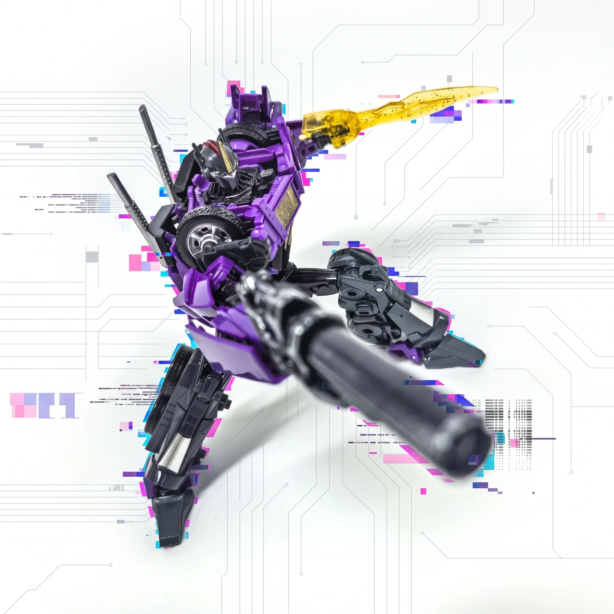 【In Stock 】Transformation Toys APC Gear Factory Apache Dark Attack Commander / Attack Prime TFP Voyager collection Action Figure - view 2