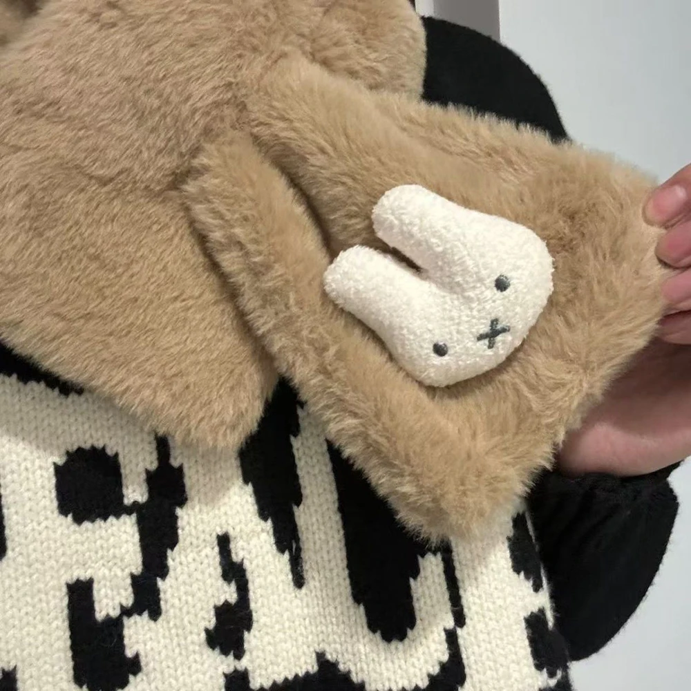 Kawaii ميفي المفاتيح عقال بروش متعدد نمط متعدد الوظائف لطيف أرنب رئيس الديكور موضة هدية مزخرفة صغيرة