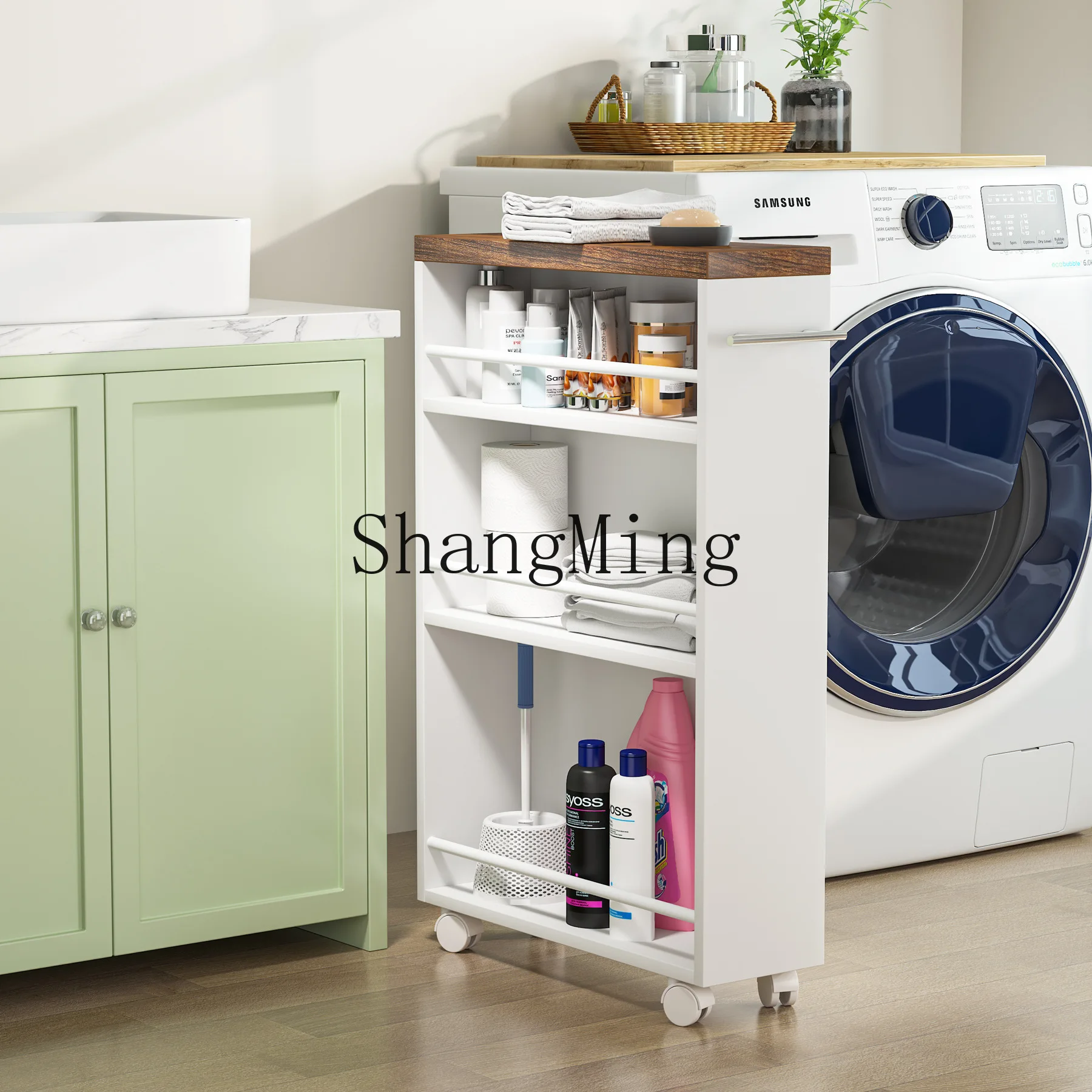 

Новый высококачественный прикроватный столик SM для дома и спальни, простая модель, очень узкий, для угла, компактный.