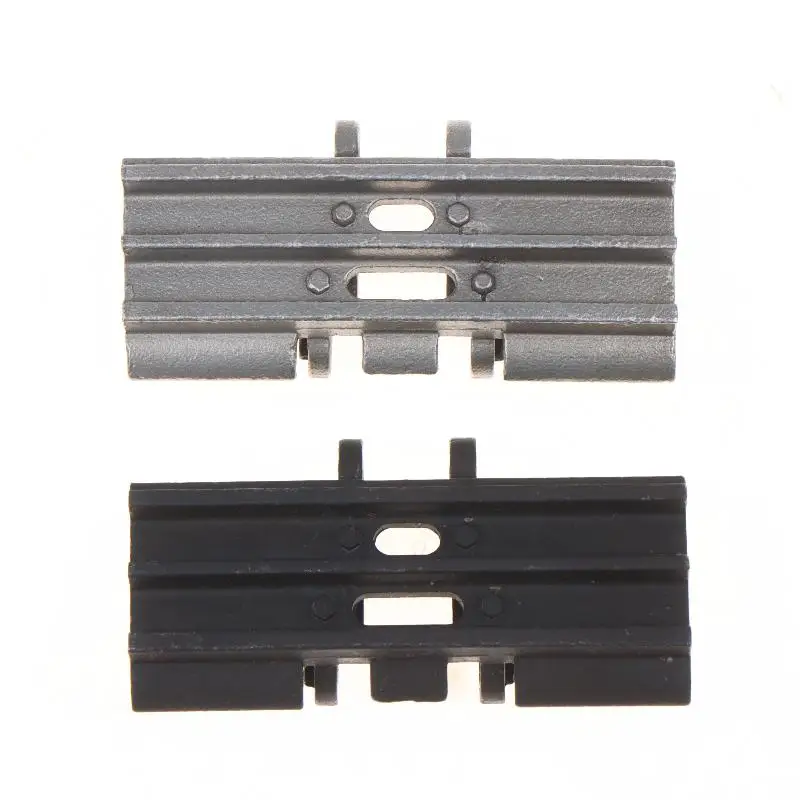 51*21mm Full Metal RC Crawler Track 1 Set Rust Proof Replacement Accessory for 1/12 Scale RC Hydraulic Excavator