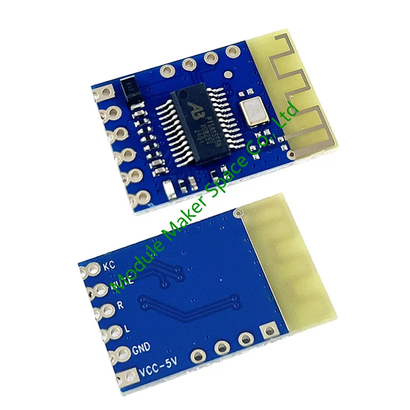 JDY-62A Mini BT-kompatibel BLE 5,0 Stereo Audio Wireless Modul Bord JDY 62 Für Android IOS Automatische Schlaf