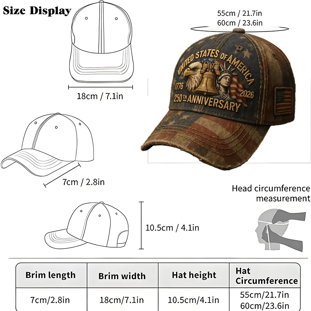 Men'S Vintage Western Baseball Cap - Buffalo & Black Heroes 1866-1950 Design, Distressed Brown Leather-Like Texture
