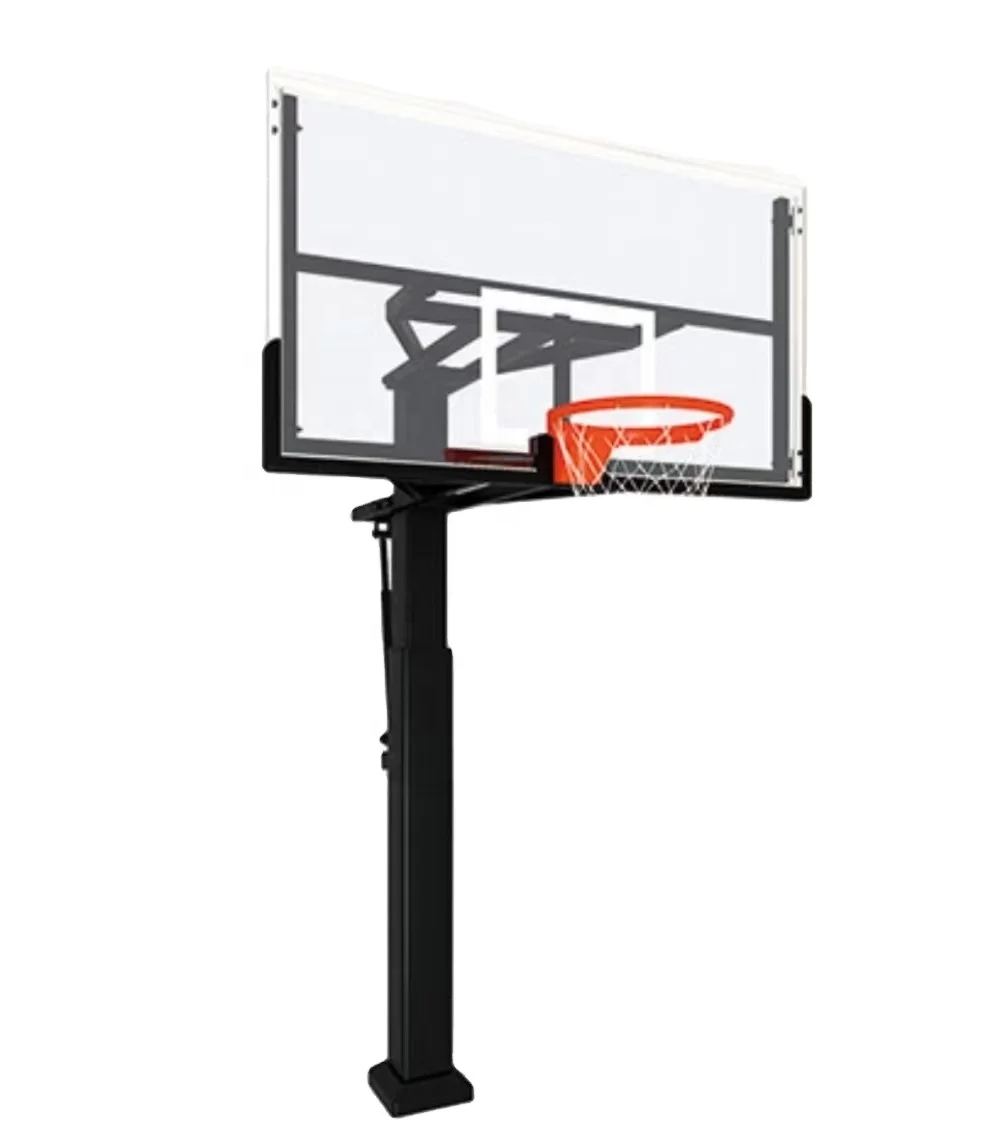 Adjustable Outdoor Basketball Hoop Inground Basketball Goals Indoor Basketball Stand Professional Equipmentpromote sales