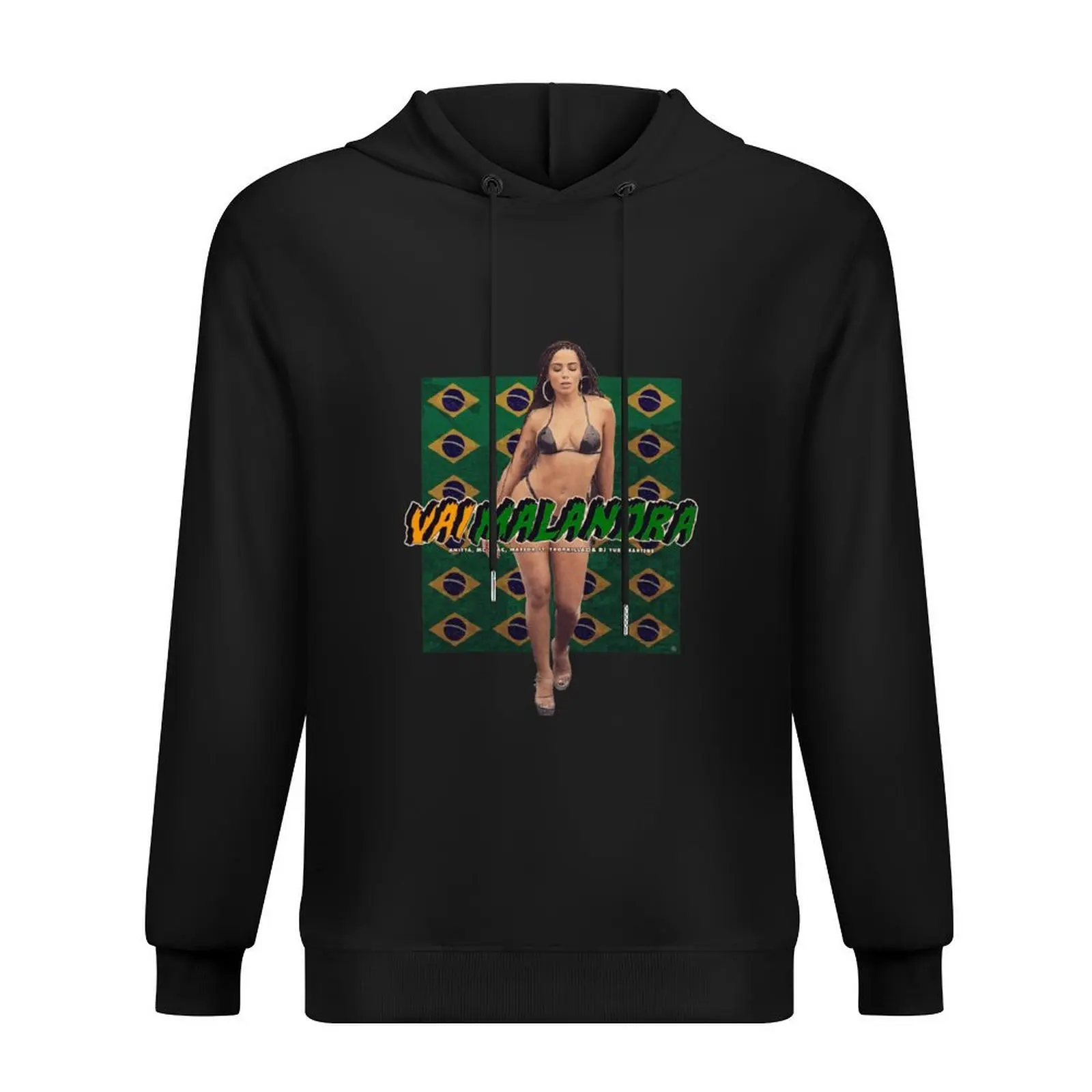 Vai Malandra - Anitta Hoodie ملابس رجالية على الطراز الكوري ملابس رجالية ملابس خريفية بقلنسوة كبيرة الحجم
