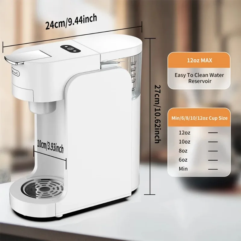 Compact Auto Capsule Espresso Brewer, Multi-purpose Mini Coffee Device For Making Americano At Home