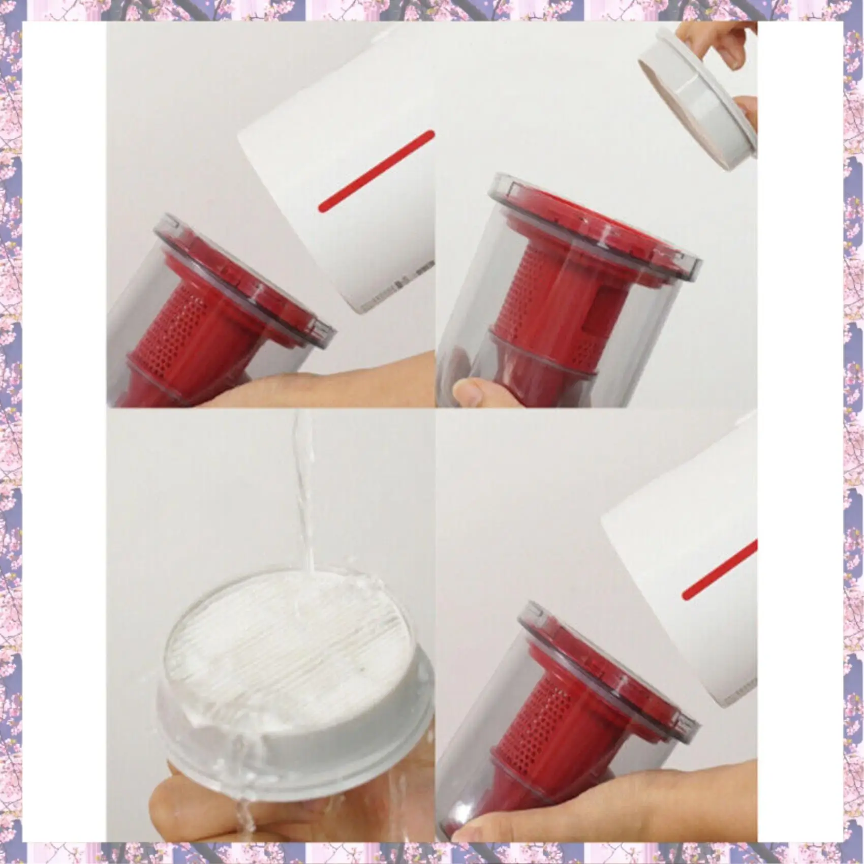 L73A 2025-6 Pcs Filter For Xiaomi Deerma VC20S VC20 Handheld Vacuum Parts Accessories