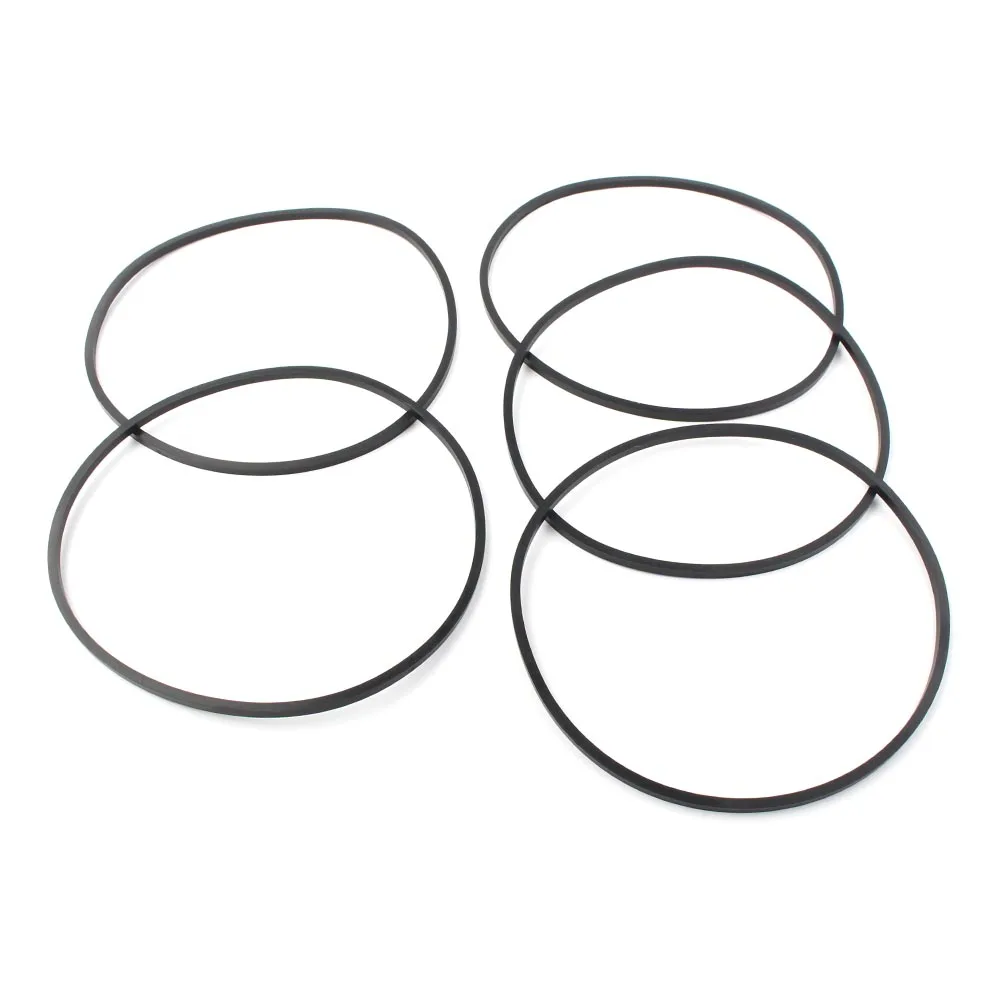 

5Pcs Motorcycle Rubber Clutch Cover For Harlay Sportster 883 1200 1994-2017 XL883 XL1200 O Ring Derby Gasket