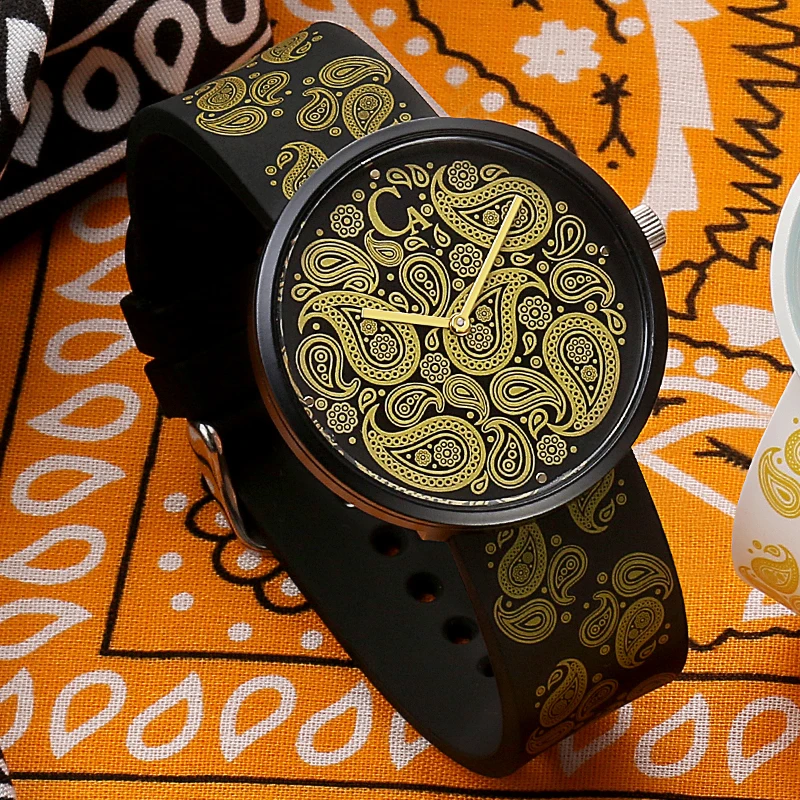 CASIMA 실리콘 스트랩 스포츠 시계, 학생 시계 커플 시계 쿼츠 무브먼트, 방수, 모델 CS2155-1039