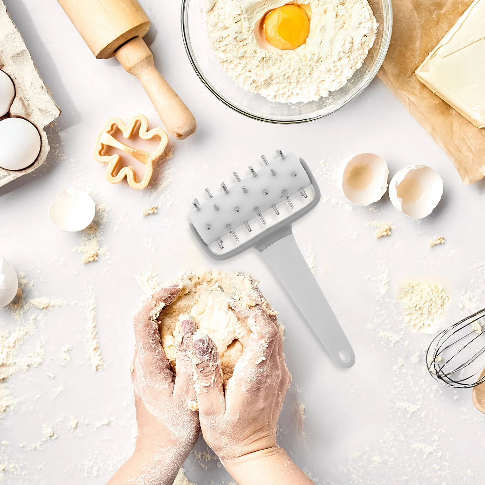 Rodillo perforador de pizza pr - Pizza Stone Baking reseña y precio