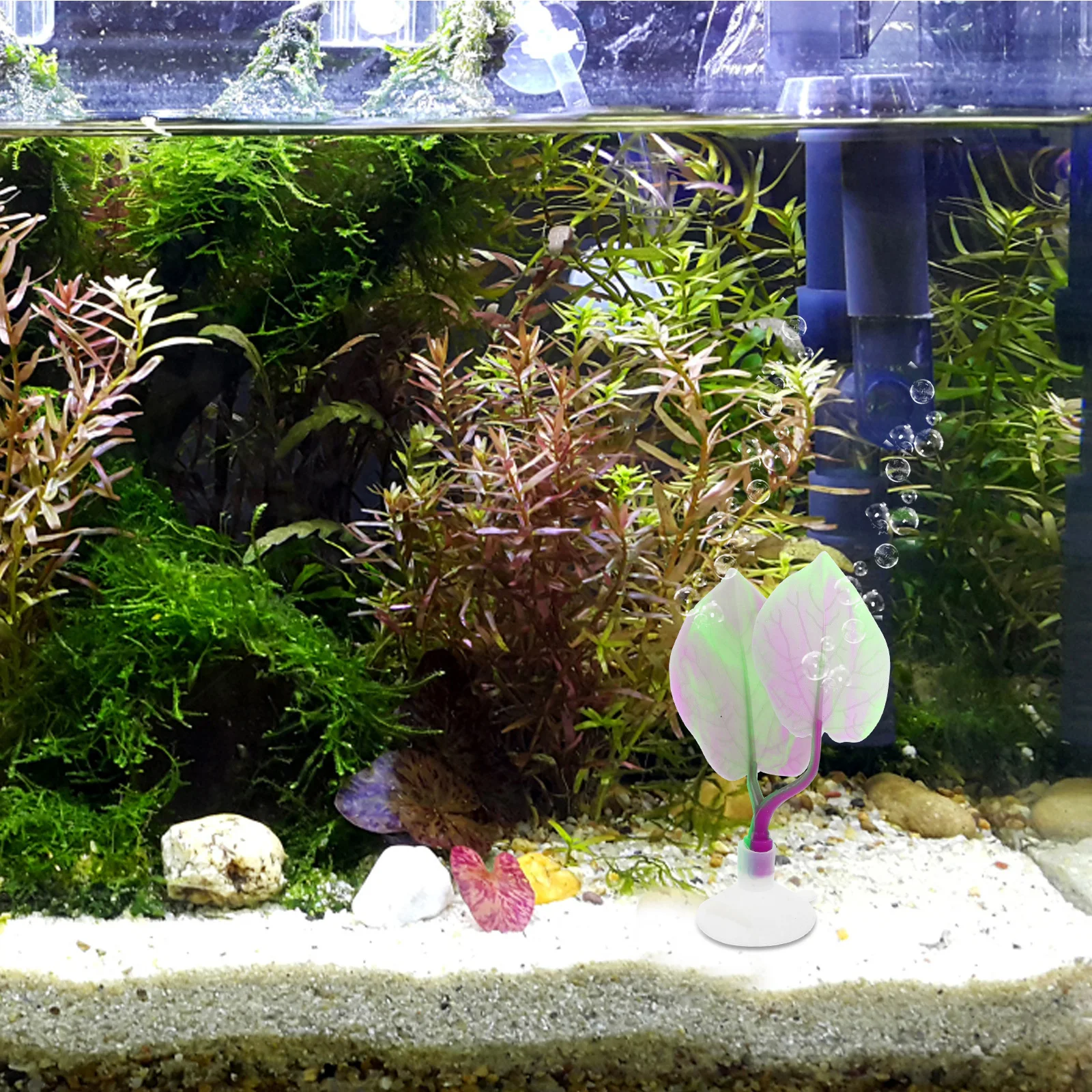 

Betta Fish Resting Bed Double Layer Silicone Aquarium Decor for Sleeping Hiding Breeding Spawning Habitat Safe Pad