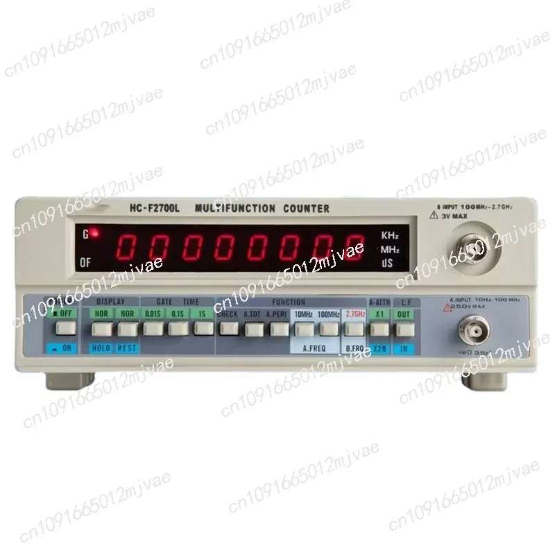 brand-new Frequency Meter 2.7G Frequency Crystal Oscillator Signal Counter Test 8 Led Display Hc-F2700L