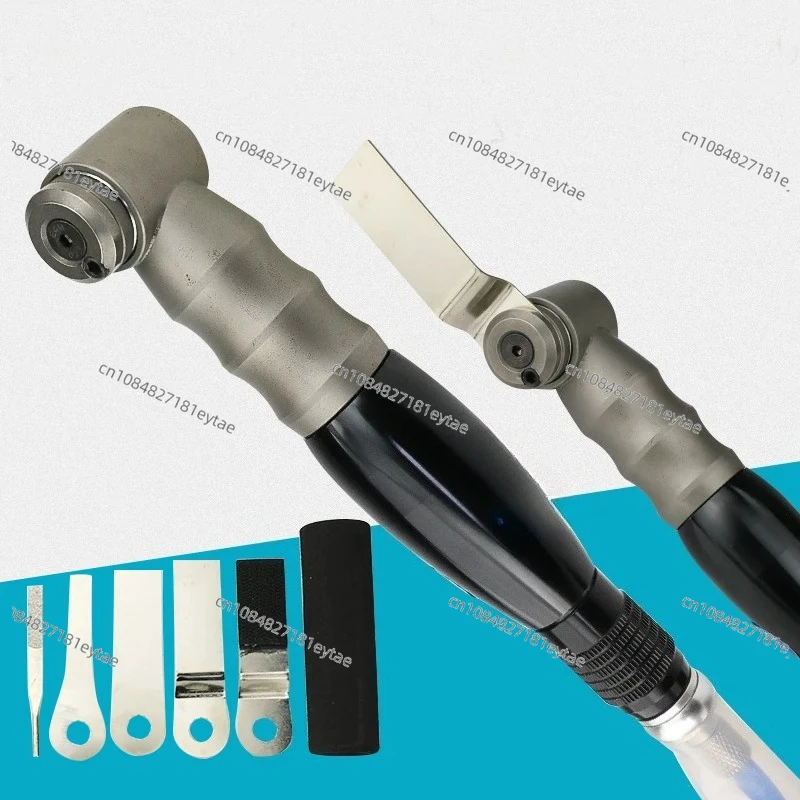Industrial Oscillating Pneumatic Polishing Machine, Air Grinder Sander for Metal Automotive Body Repair, File Set