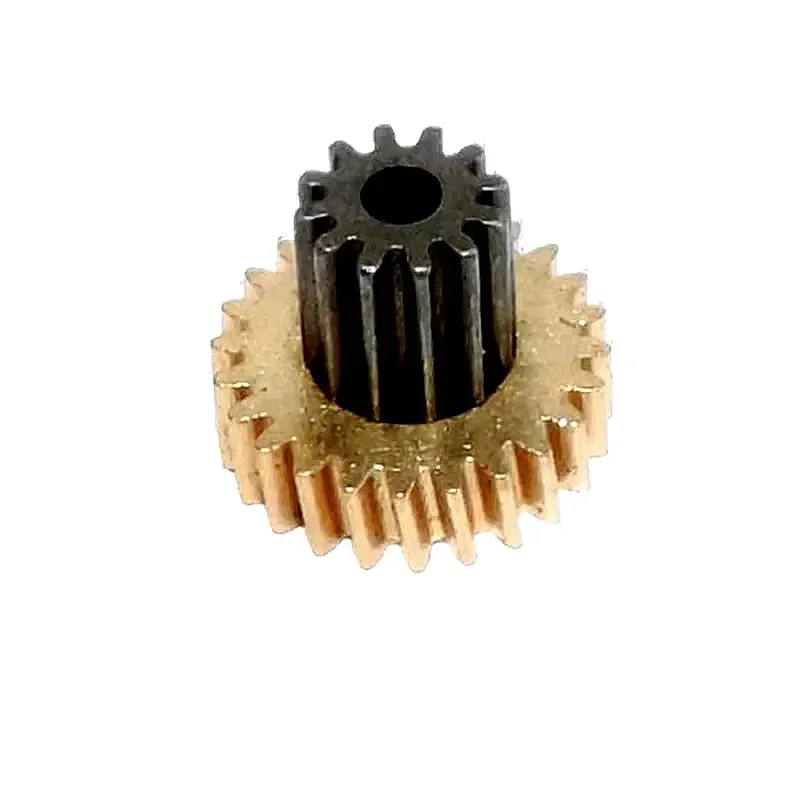 Reduction Gear 0.5M 12T+25T Motor Double Gear Hardware Drive 2.5mm Hole Diameter