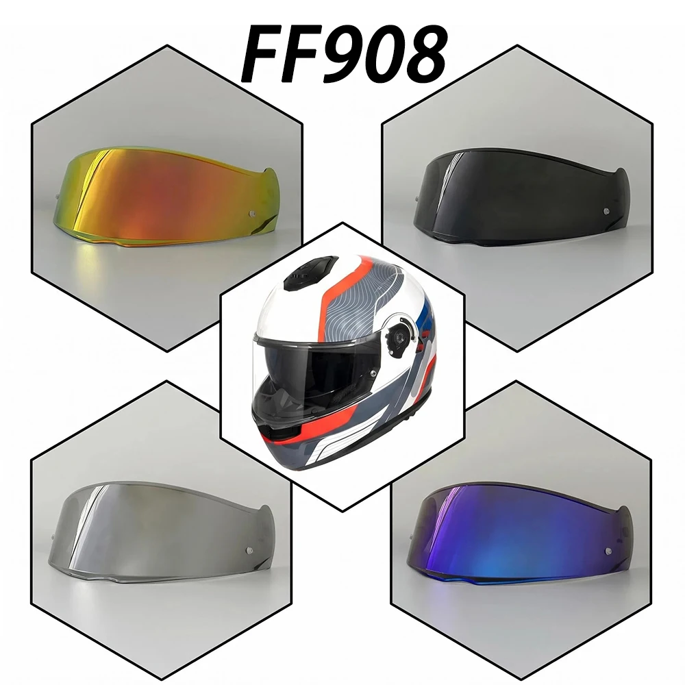 Visor For LS2 FF908 STROBE II Helmet Replacement Anti-UV Lens