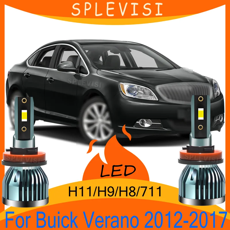 

waterproof Long Lifespan Power Saving Quick Plug Waterproof High/Low/Fog Light For Buick Verano 2012 2013 2014 2015 2016 2017
