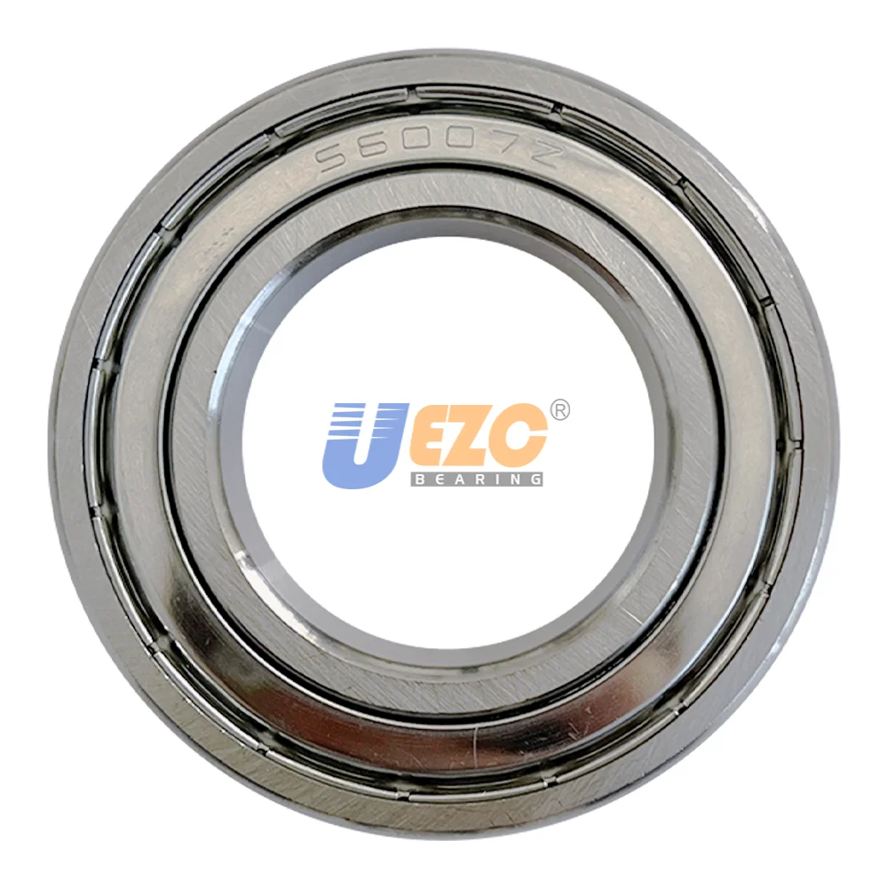 S6007ZZ S6007 2RS Stainless Steel Ball Bearing 6007 35x62x14 mm