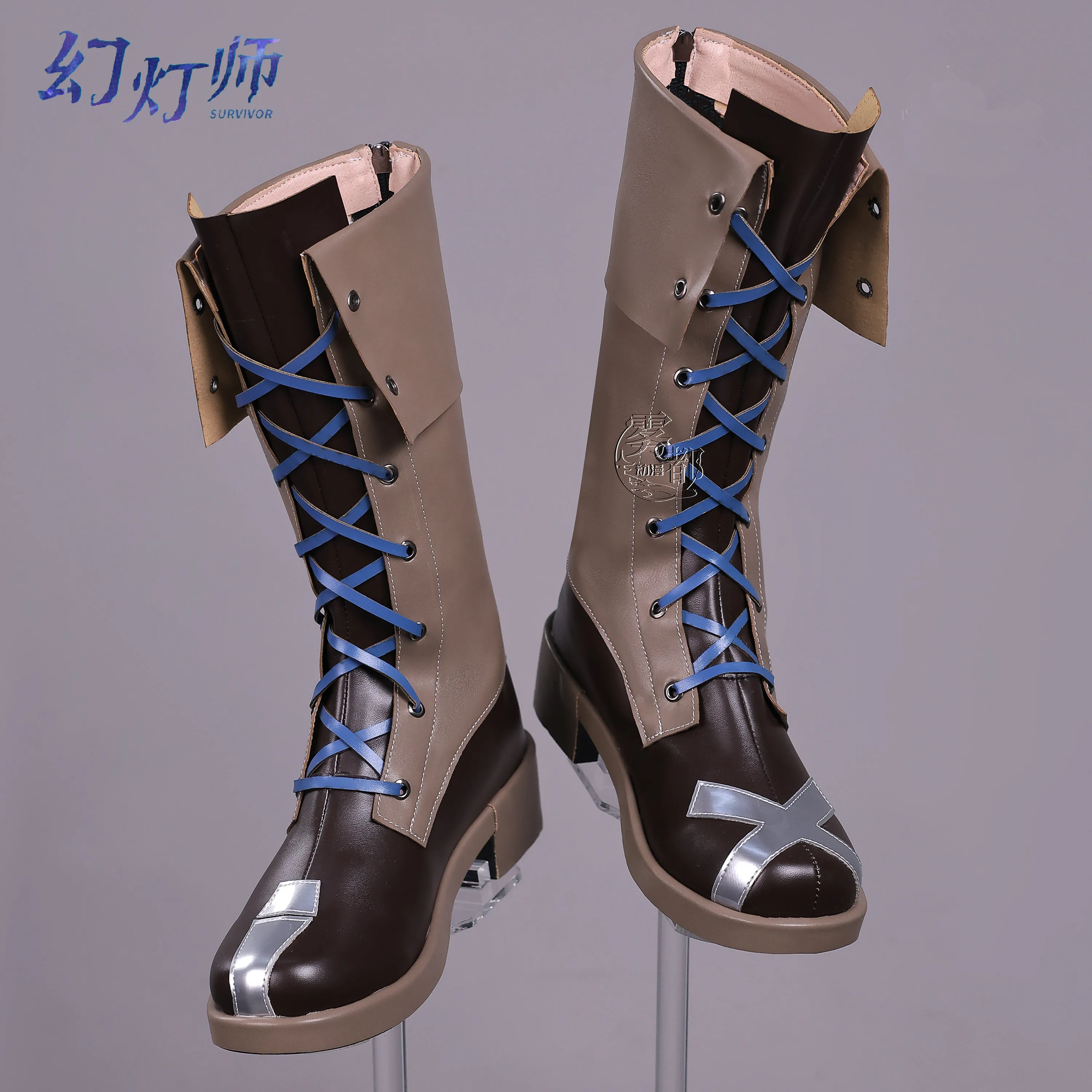 Zapatos de Cosplay de Amanda Gattis, Botas de Cosplay del Juego Identity V, Accesorios de Cosplay para Mujer, Zapatos de Cuero, Comic-con ACC, Nuevo