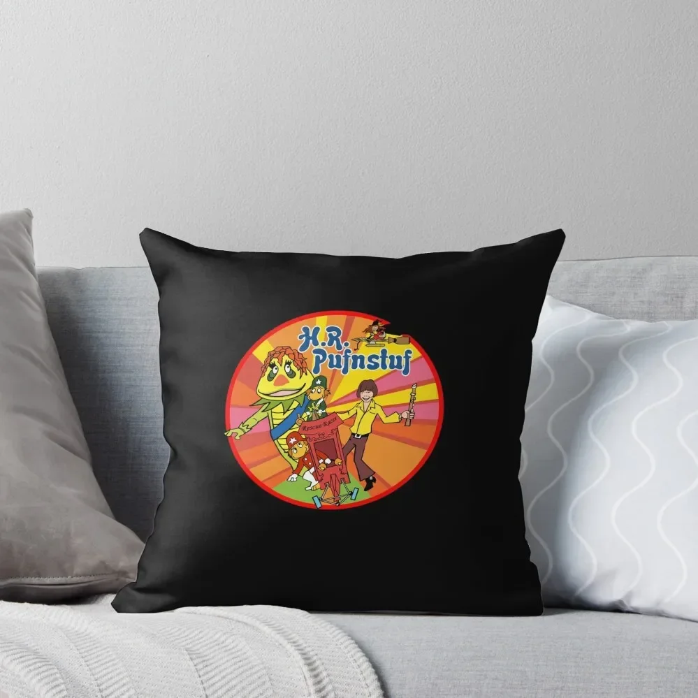 HR H R Pufnstuf Puff Stuff Puff n stuff Shirt Sticker Hoodie Mask Throw Pillow Sofa Cover Christmas Pillow Cases Pillow