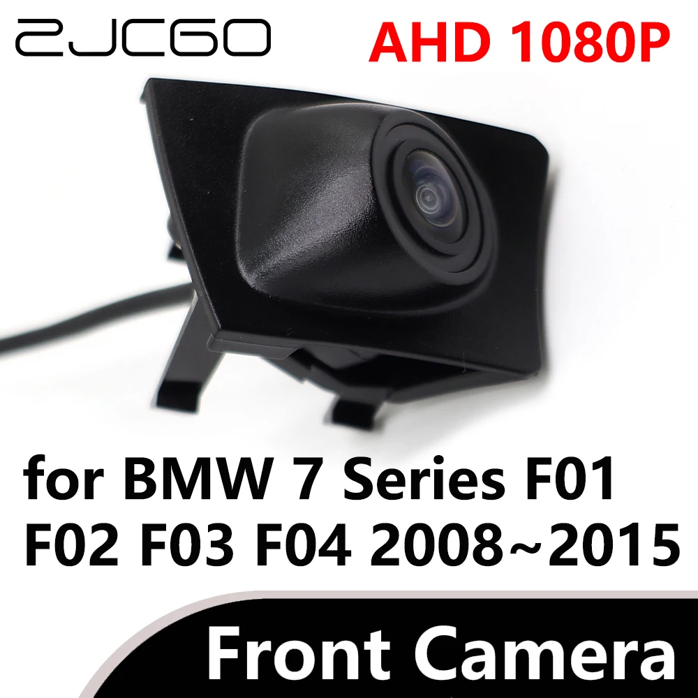 

ZJCGO AHD 1080P CVBS 480P 170° Car Parking LOGO Front View Camera waterproof for BMW 7 Series F01 F02 F03 F04 2008~2015