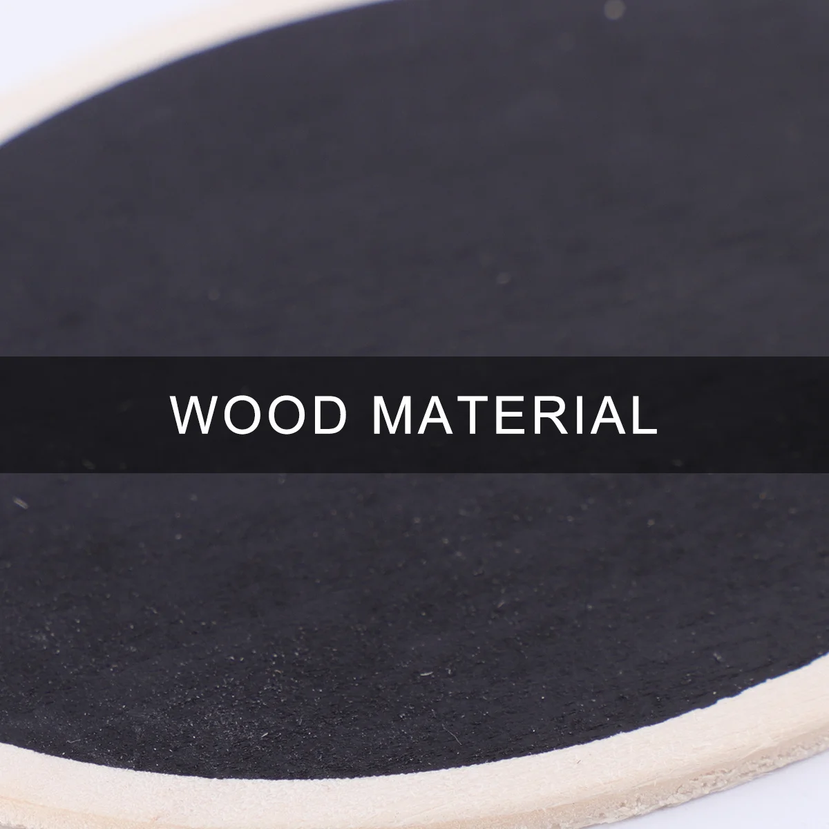 

10Pcs Mini Blackboard Wooden Elliptical Style Lightweight Desktop Message Board Ornament Suitable for Weddings Parties Garden