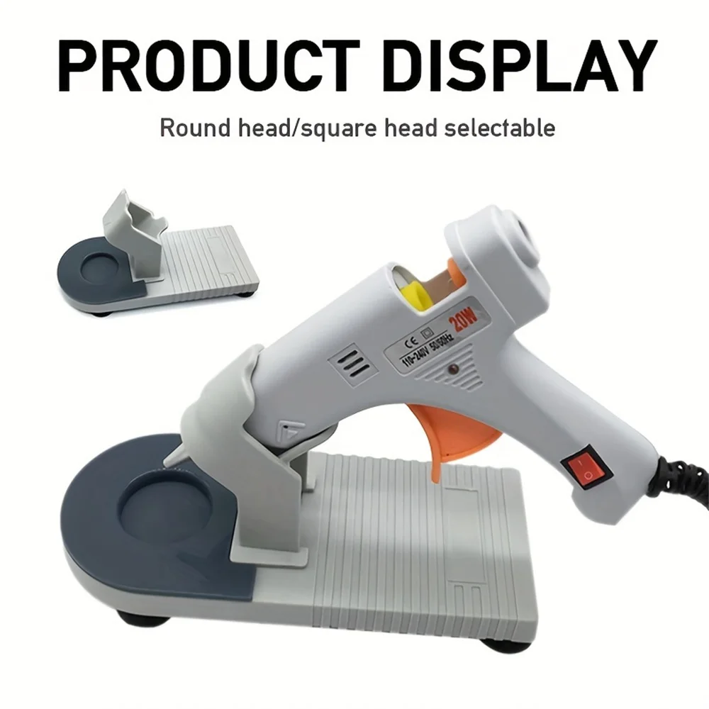 Glue Gun Base Hot Melt Glue Gun Bracket Glue Gun Home DIY Repair Tools Heating Hot Glue Machine Base Glue Gun Organizer