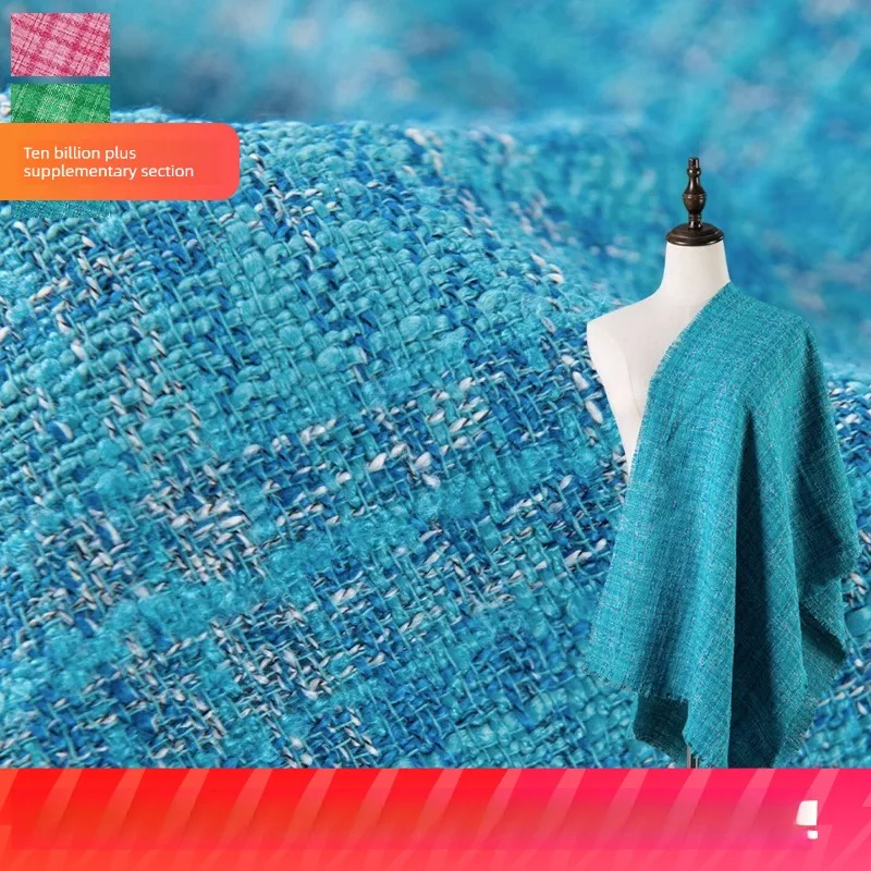 

Thin Tweed Fabric By The Meter for DIY Dress Skirt Jackets Hats Trousers Wearing Shoes Garment Bag Coats Clothing Sewing Cloth