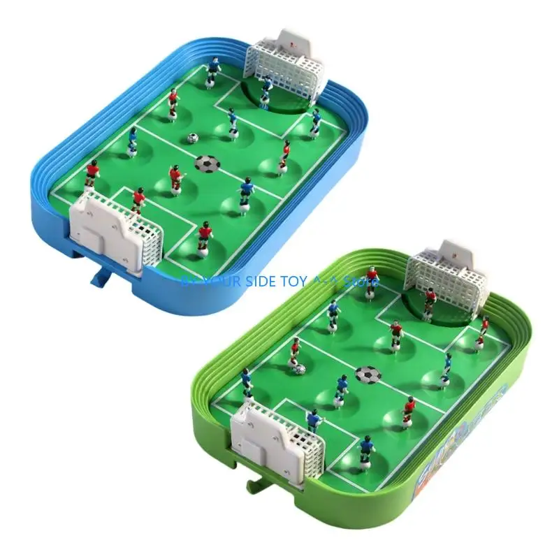 Small Foosball Table Game With Realistic Player And Goal For Competitive Play U6XE