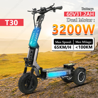 OOTD T30 E-Scooter 3200W Dual Motor 60V 31.2Ah Hydraulic Brake Electric Scooter 13\
