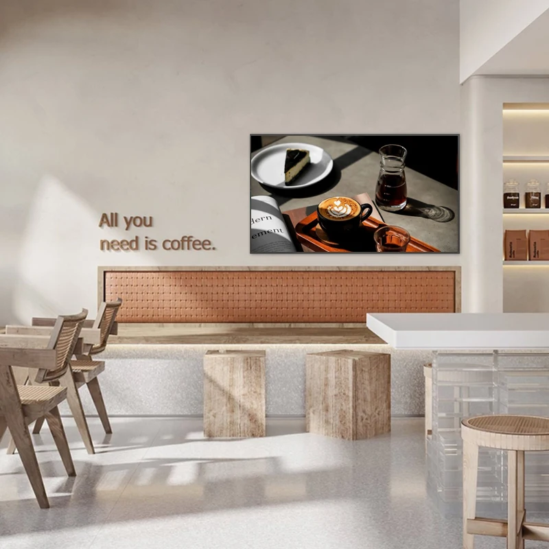 

4K Ультрачеткий цифровой постер с антибликовым покрытием, 11,5 мм, ультратонкий, с ELED-подсветкой, настенный, облачная технология, для розничных магазинов и торговых центров