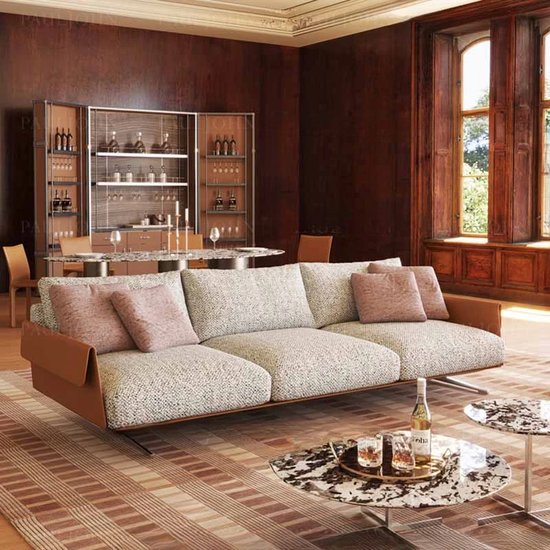 Style Double Unique Sofas Soft Nordic Fillers Hotel Living Room Sofa Puffs Choice Wood Divani Da Soggiorno Bedroom Furniture