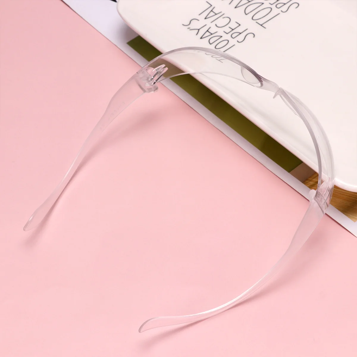 

4Pcs Eye Protective Glasses Transparent Lens Anti-Spittle Anti-Fog Windproof Safety Goggles for Adults Work Labor Protection