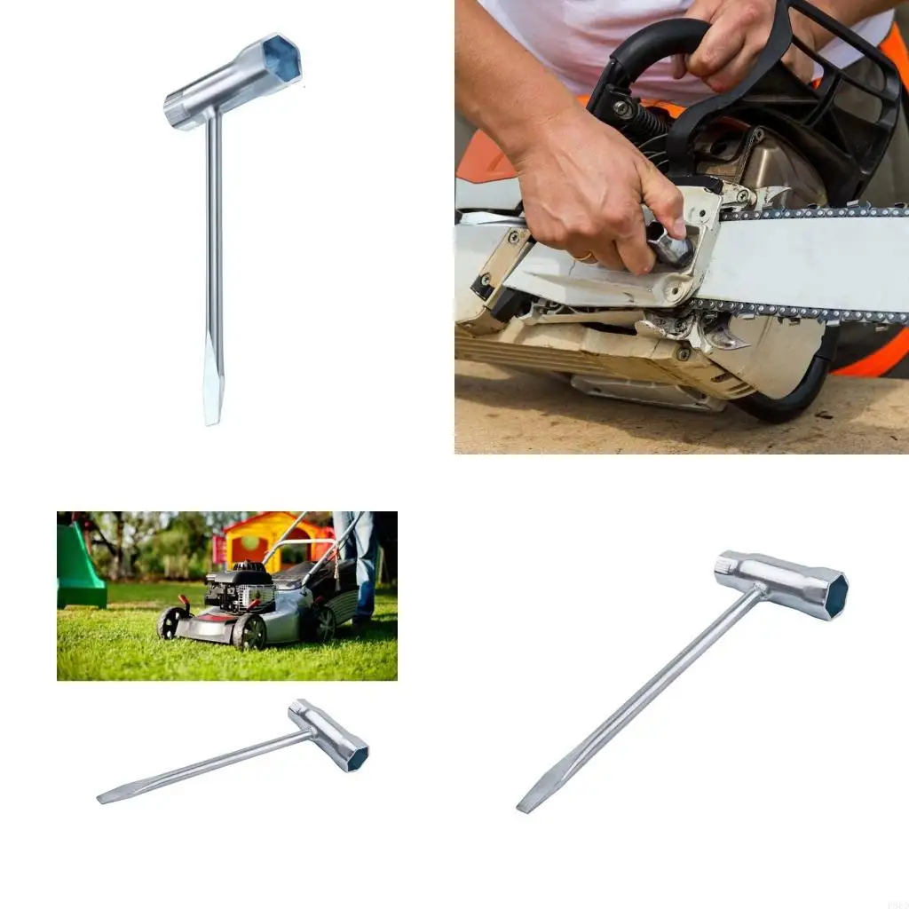 

1pc/3pcs T Wrench Plugs Wrench Chainsaw Wrench Combination Screwdriver and Wrench for Chainsaw Mower Brush Cutter
