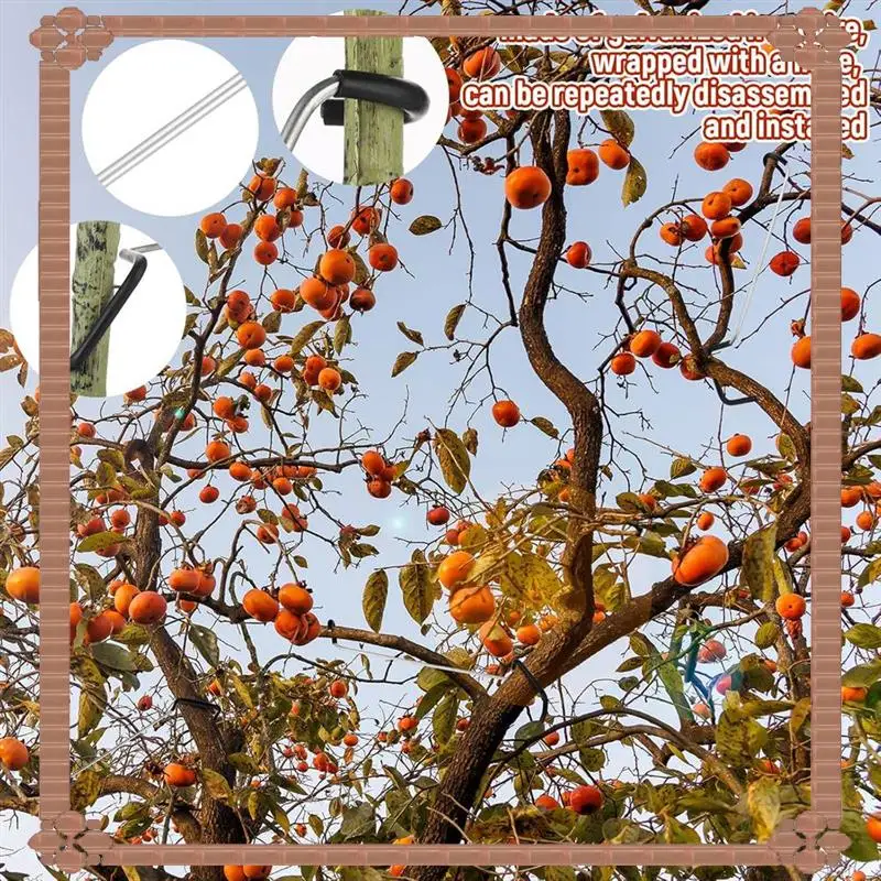 

24-Hour Delivery Spreading Crotch Open 24 Pcs Fruit Trees Limb Spreader 10 Inch Tree Branch Puller Spreader With Plastic Hose Wr