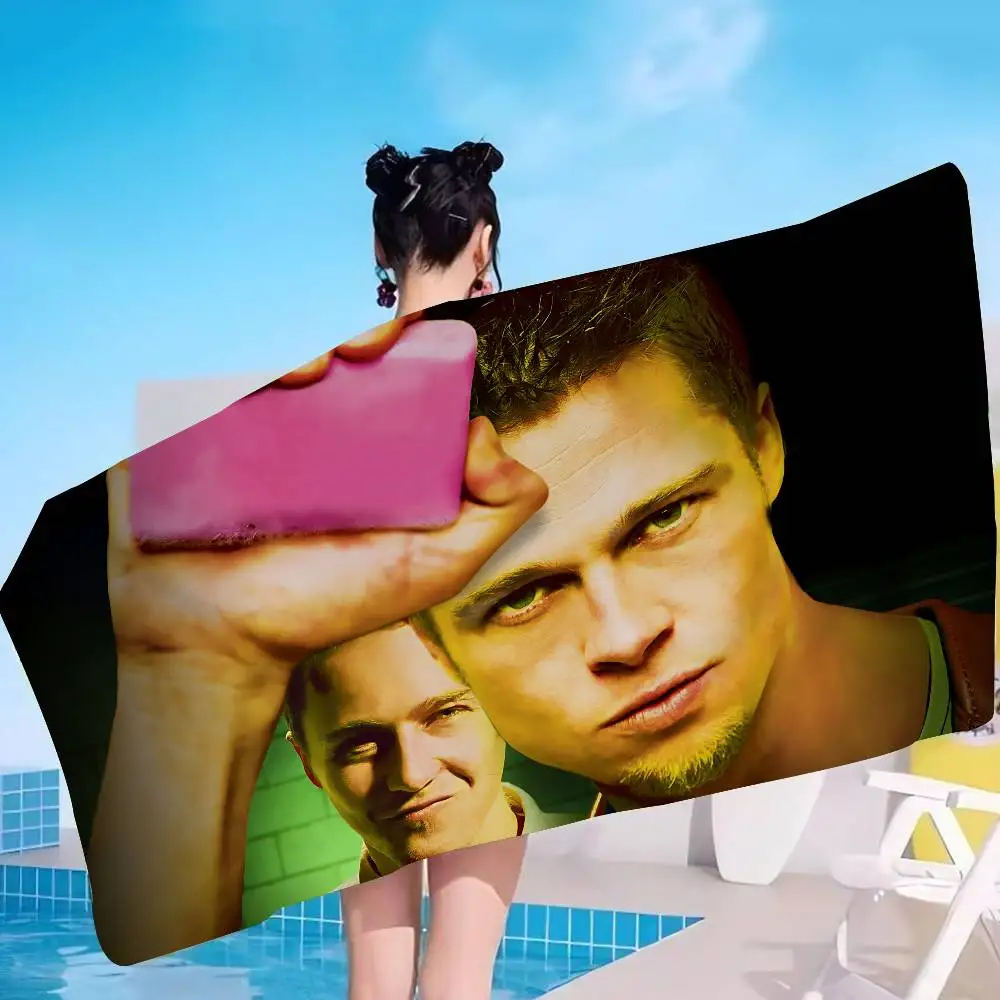 Cult Movie Fight Club Big Microfiber Beach Towels Quick Dry Towel Sand Beach Towels Pool Towel for Travel Swim Pool Yoga