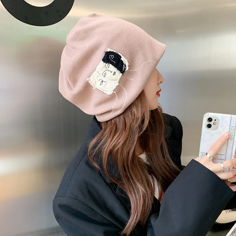 Hat woman spring and autumn dui dui hat autumn and winter cold hat Korean version of moon hat postpartum manufacturers wholesale