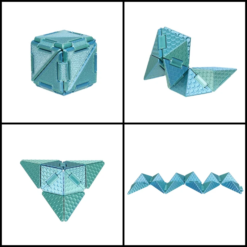 3D-geprinte transformerende kubus Magische kubus Stress Fidget-speelgoed Decompressie Transformeerbare kubussen Educatief speelgoed Kindergeschenken