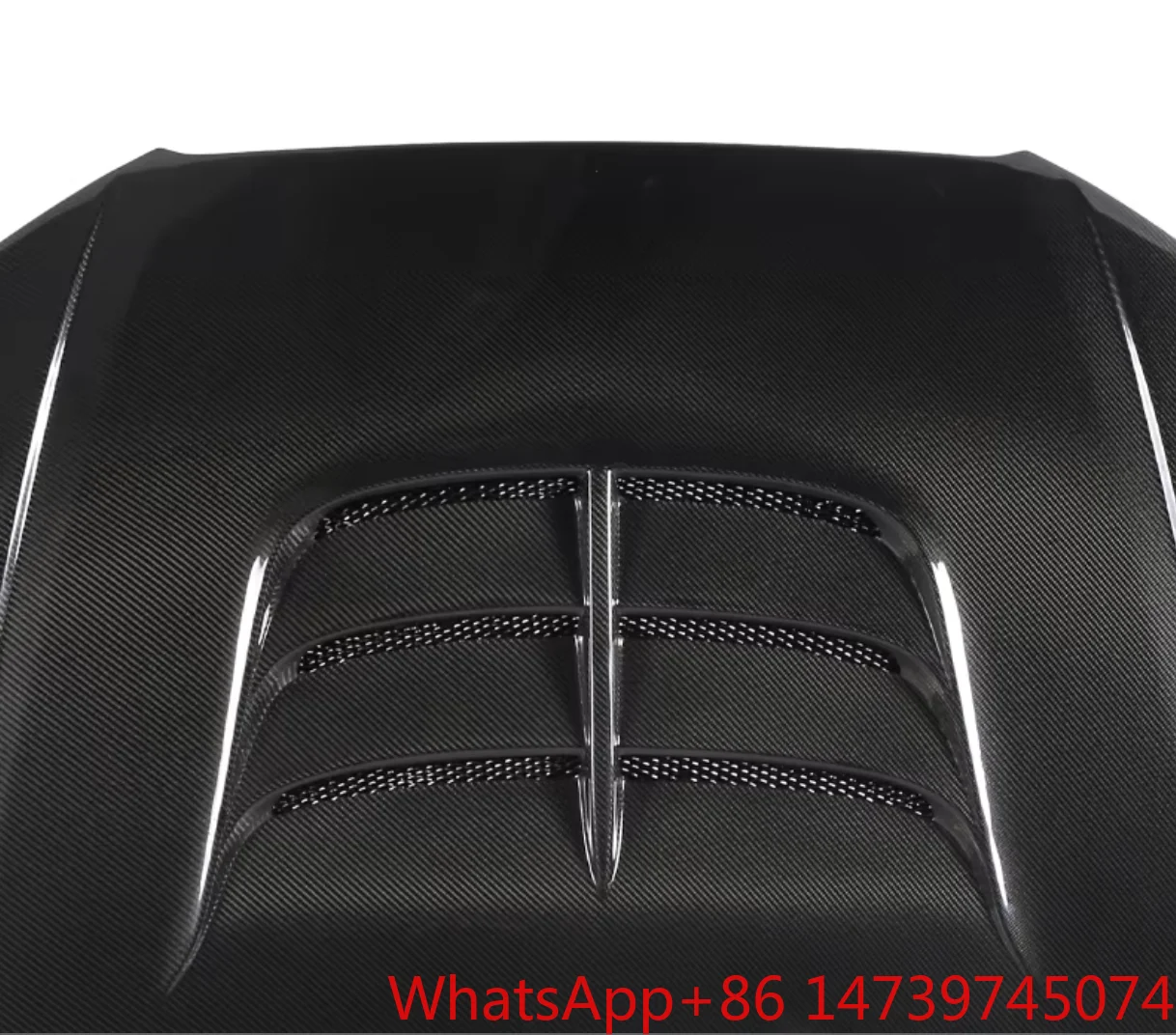 V-Shape Carbon Fiber Front Bonnet 2013-2018 A3 Direct Replacement Exterior Modification PartsCar Parts And Car Kits