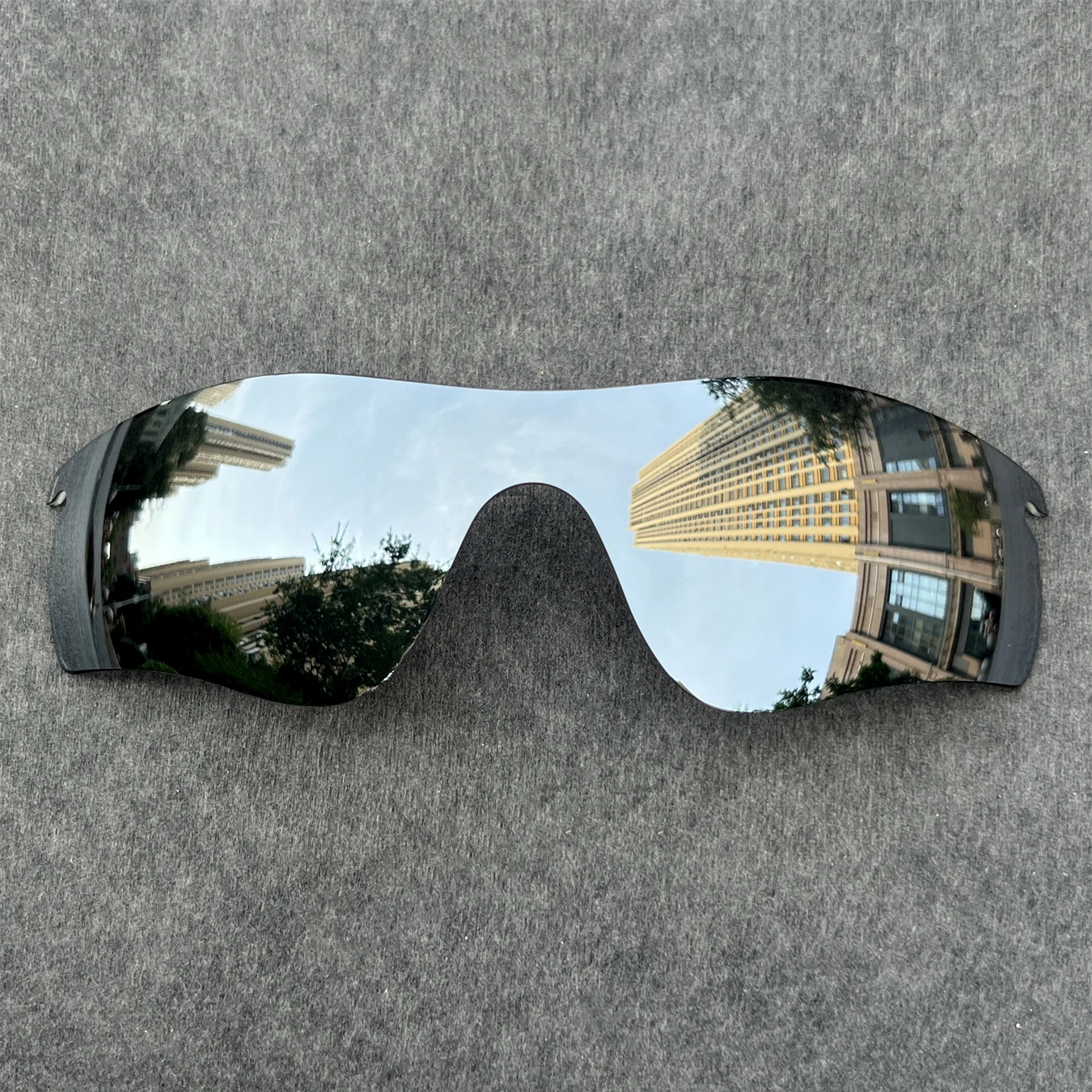 Silver Polarized Replacement Lenses for Oakley RadarLock Path OO9181 RadarLock Path OO9181 Asian Fit OO9206 Sunglasses