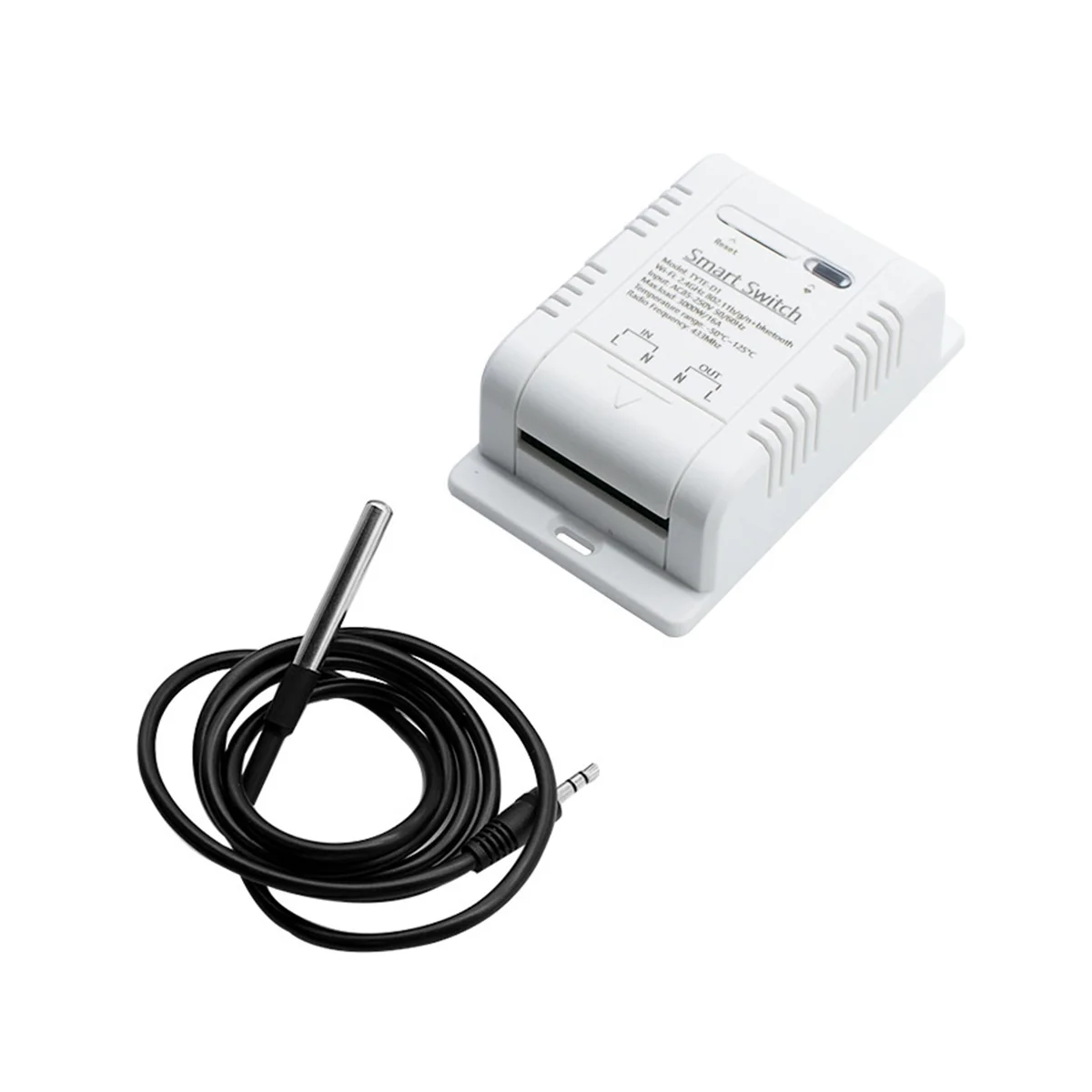 

Надежный умный переключатель Tuya, датчик температуры, умный термостат, встроенный монитор мощности для Alexa Google Assistant