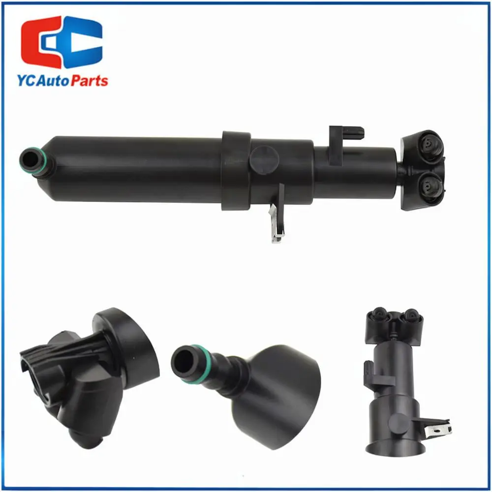 Headlight Cleaning Spray Applicator For Mercedes Benz W221 CL600 S600 Automotive Washer Nozzle Exterior Replacement System