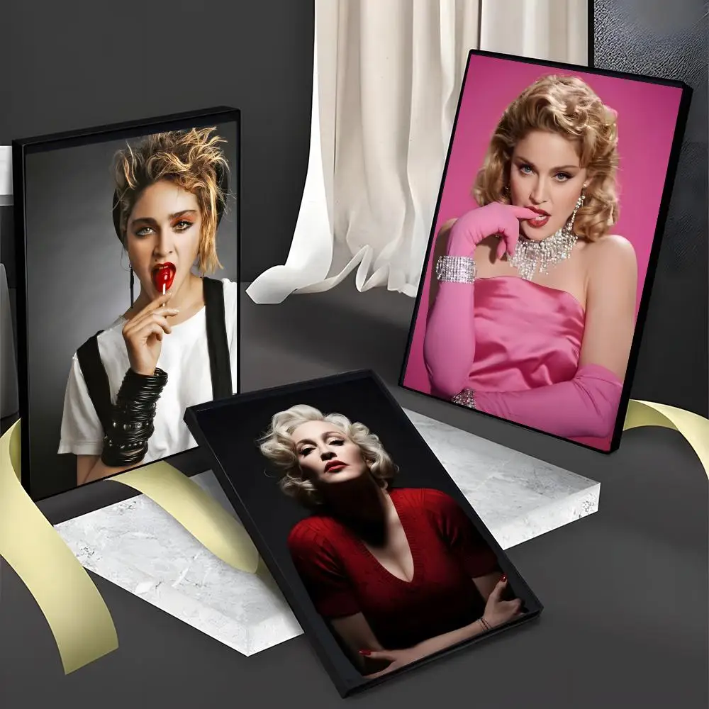 Singer M-Madonna Poster Wall art print art suitable for living room bedroom bar parlor home decoration gift