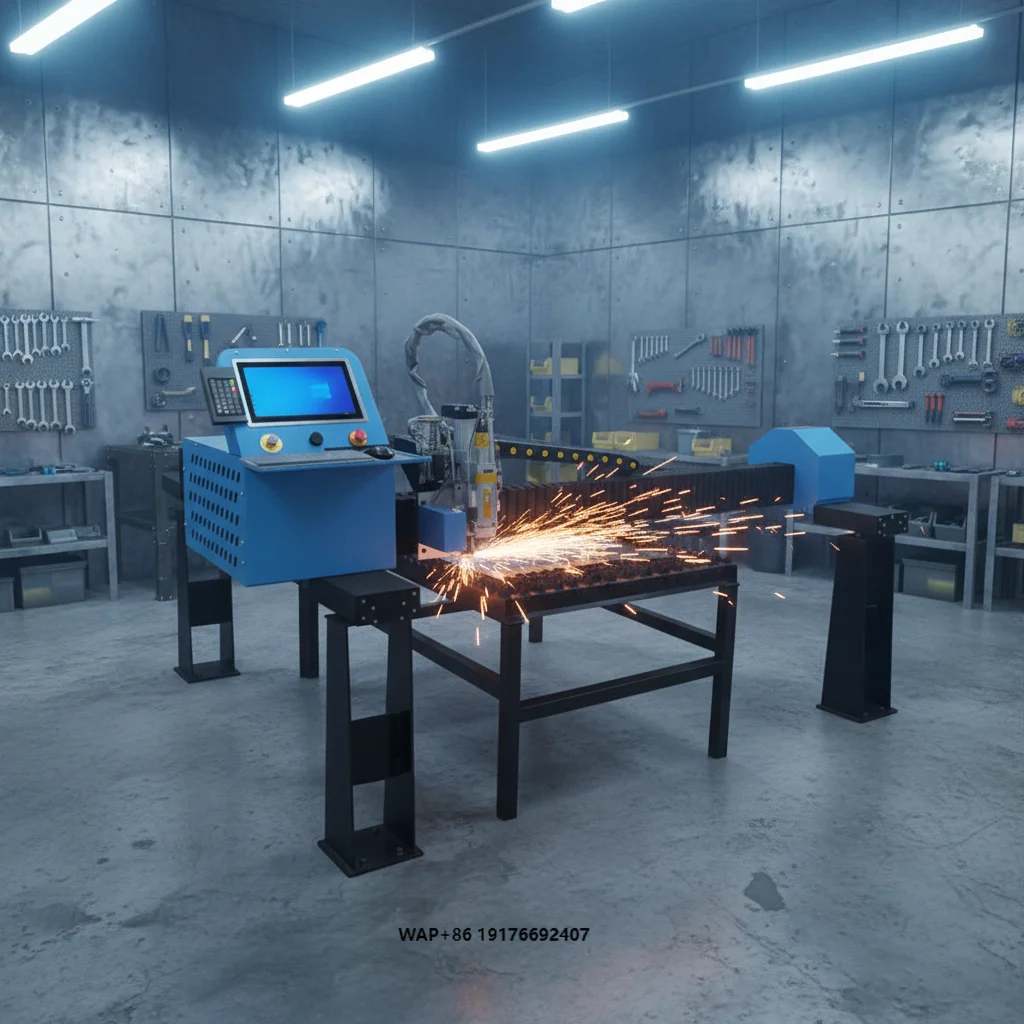 Portable Gantry CNC Fiber Cutter New Au3tech 3-Axis Water-Cooled Easy Operation Small Package Size Cutting Area Hot Sale