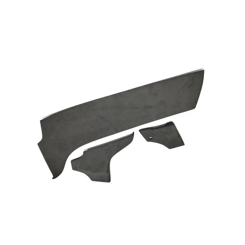 Car Interior ABS Plastic +Suede Leather Center Console Dashboard Panel Cover Trim For Mercedes Benz GLE 350 GLS 400 Class 16-19