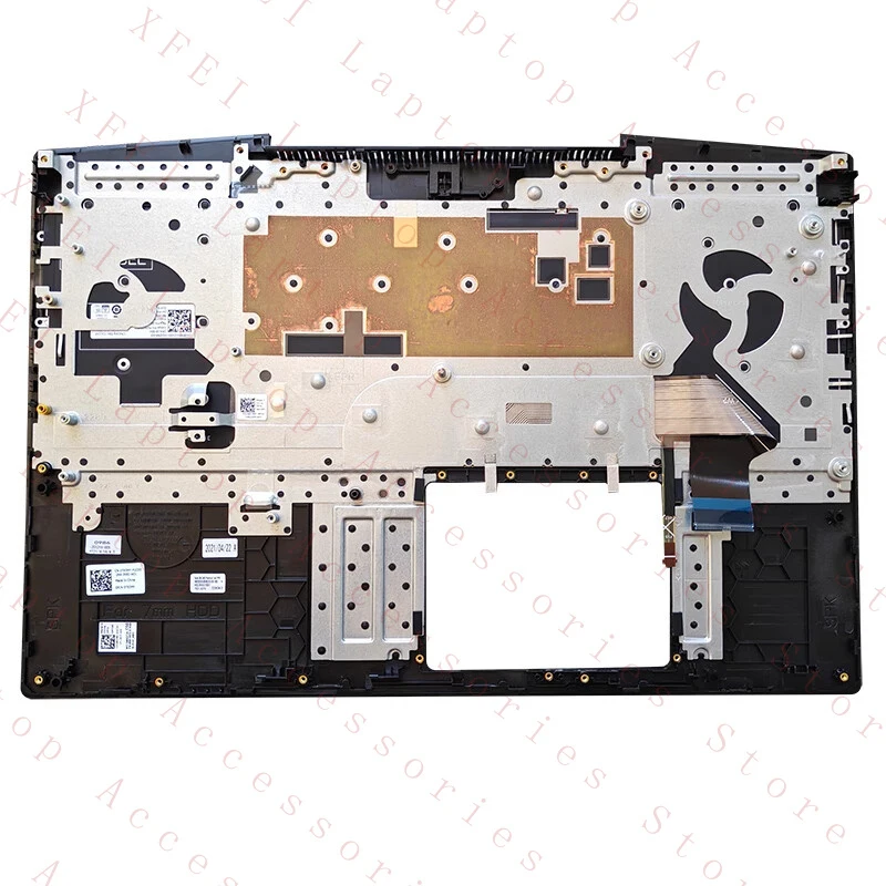 D  0T93MY Palmrest LA Keyboard White Backlit for DELL G5 5500 SE