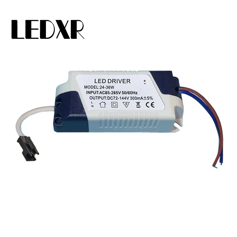 2pcs LED panel light rectifier downlight spotlight power driver transformer ceiling lamp drive constant current universal